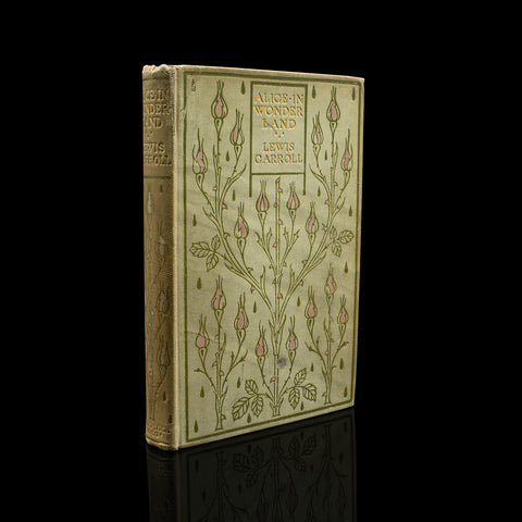 Antique Lewis Carroll Alice in Wonderland Book, English, Illustrated, Victorian
