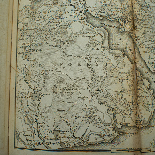 Antique Paterson's Guide to Britain, English, Maps, Georgian, Published 1811