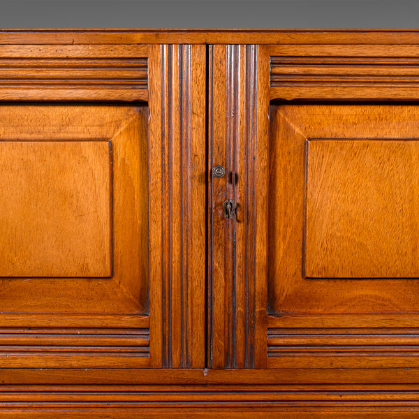 Antique Mounted Whatnot Cabinet, English, Walnut, Display Cupboard, Victorian