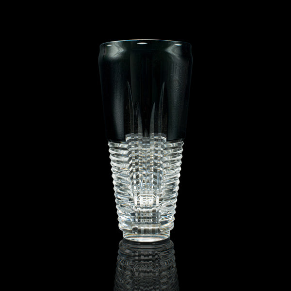 Vintage Decorative Vase, French, Art Glass, Flower Jar, Late 20th Century, 1970