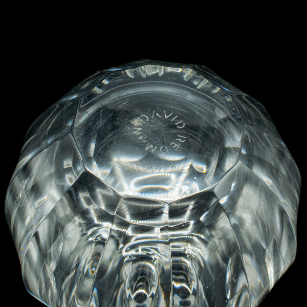 Contemporary Decorative Perfume Bottle, English, Cut Glass, Scent, Fragrance