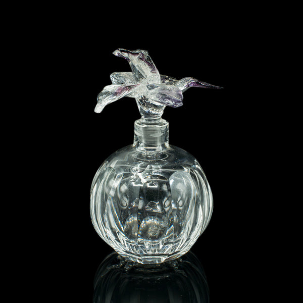 Contemporary Decorative Perfume Bottle, English, Cut Glass, Scent, Fragrance