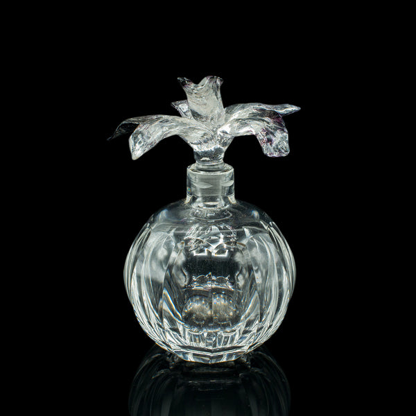 Contemporary Decorative Perfume Bottle, English, Cut Glass, Scent, Fragrance