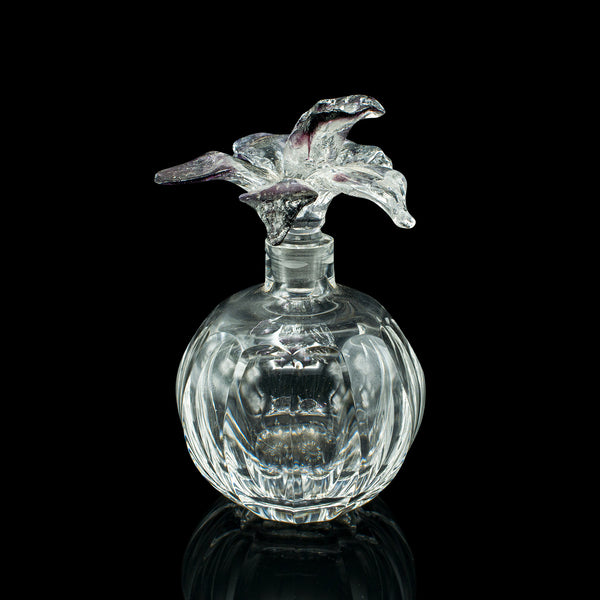 Contemporary Decorative Perfume Bottle, English, Cut Glass, Scent, Fragrance