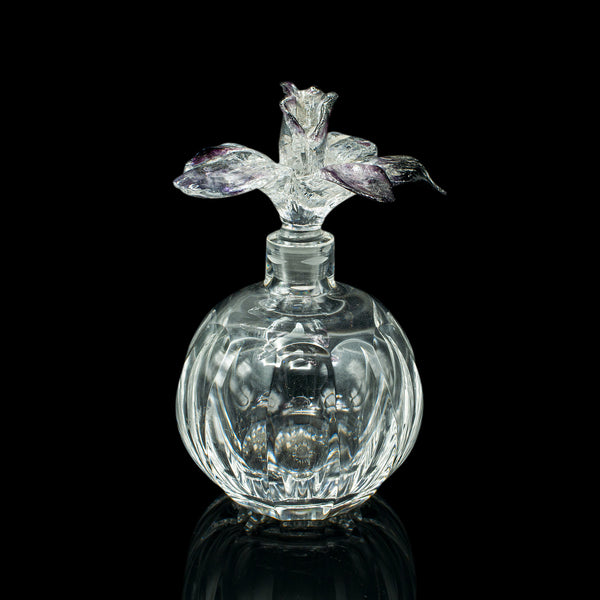 Contemporary Decorative Perfume Bottle, English, Cut Glass, Scent, Fragrance