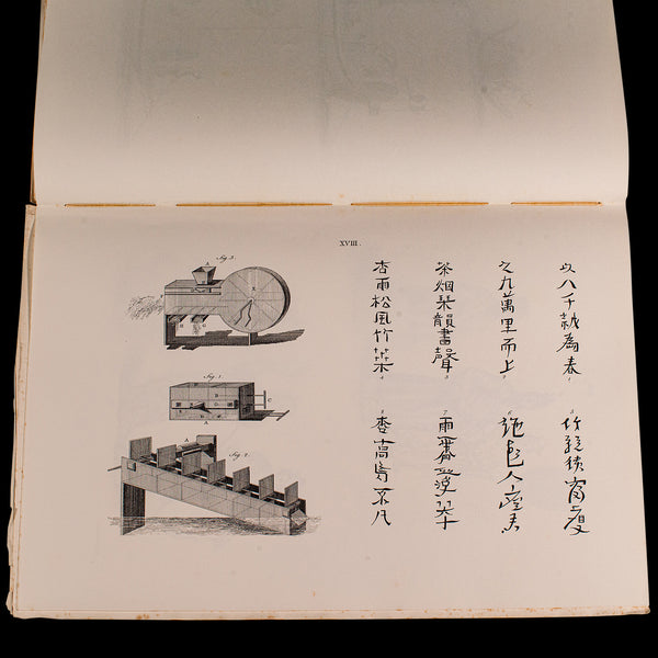 Vintage Reproduction Folio, Chinese Design, English, William Chambers, C.1969