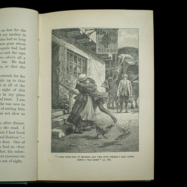 Antique Treasure Island Book, Robert Louis Stevenson, English, Late Victorian