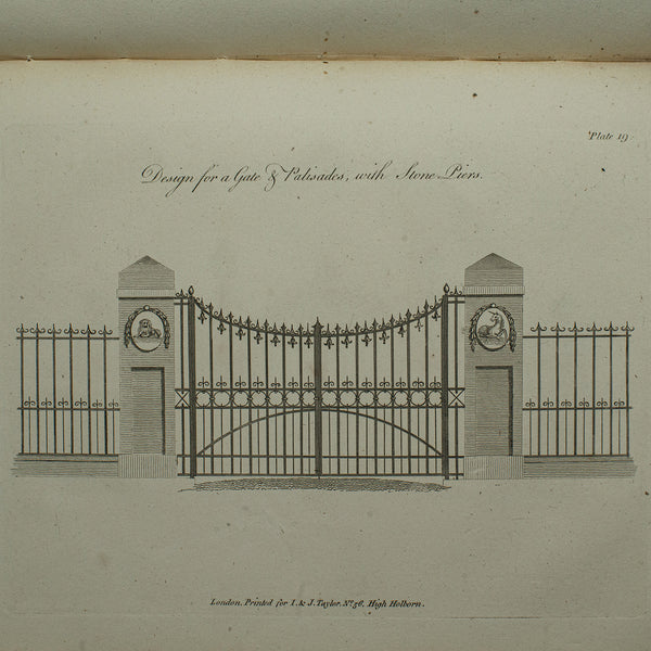 Antique Architect's Folio, Design For a Theatre, English, George Wyatt, Georgian