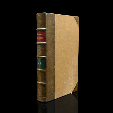 Antique Book Safe, English, Bound Keepsafe Box, Home Library, Edwardian, C.1910