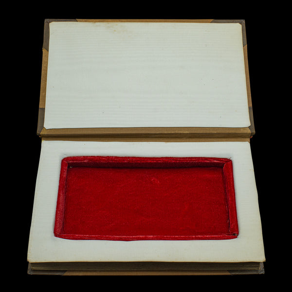 Antique Book Safe, English, Bound Keepsafe Box, Home Library, Edwardian, C.1910