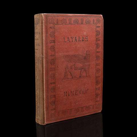 Antique 3rd Edition, Nineveh and its Remains Vol 1, Layard, English, Victorian