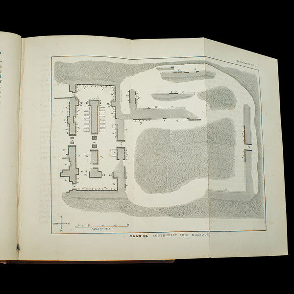 Antique 3rd Edition, Nineveh and its Remains Vol 1, Layard, English, Victorian