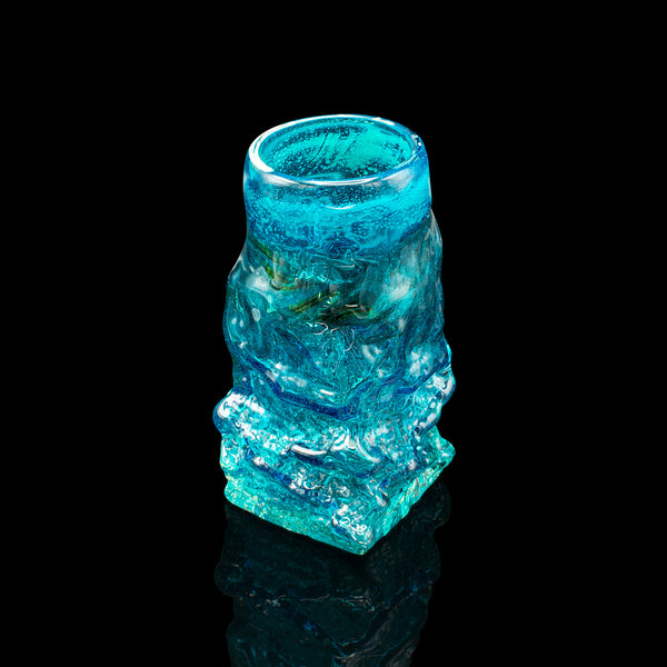 Vintage Decorative Flower Vase, Italian, Art Glass, Posy Jar, Mid 20th Century