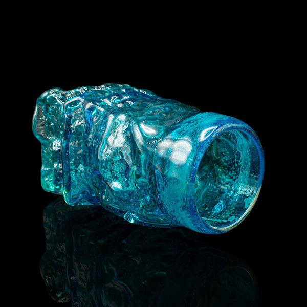 Vintage Decorative Flower Vase, Italian, Art Glass, Posy Jar, Mid 20th Century