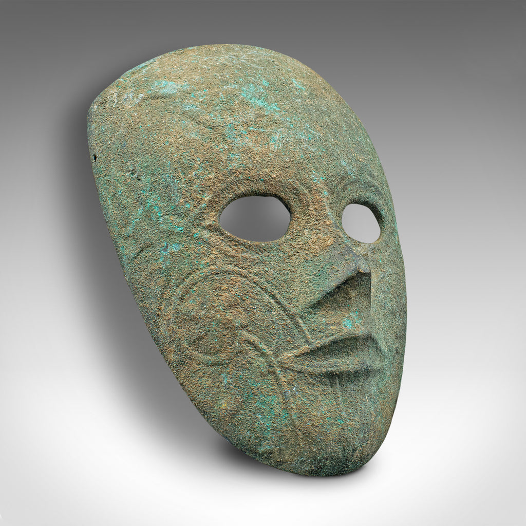 Small Antique Decorative Mask, Continental, Weathered Bronze, Georgian –  London Fine Antiques