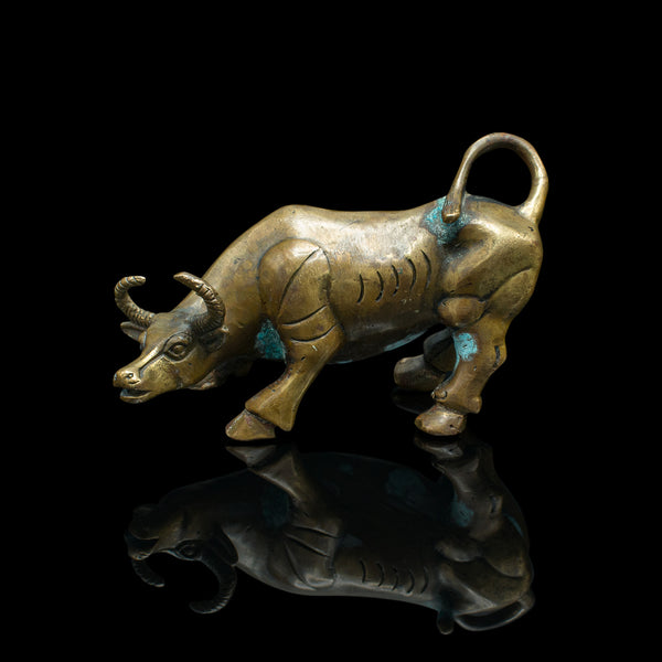 Small Antique Decorative Water Buffalo, Malayan, Bronze, Victorian, Circa 1900