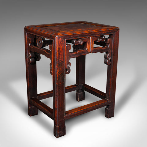 Antique Occasional Table, Chinese, Lamp, Jardiniere Stand, Victorian, Circa 1900
