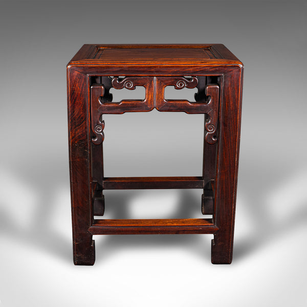 Antique Occasional Table, Chinese, Lamp, Jardiniere Stand, Victorian, Circa 1900