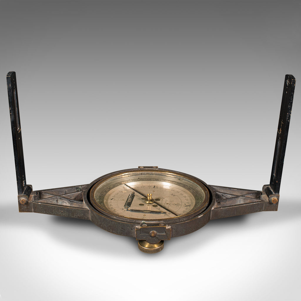Antique Gimballed Compass, English, Brass Scientific Instrument ...