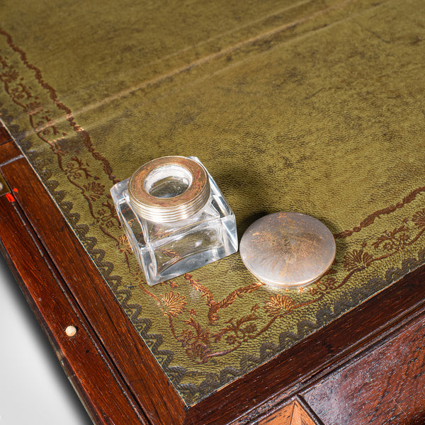 Antique Campaign Writing Slope, English, Walnut, Correspondence Box, Victorian