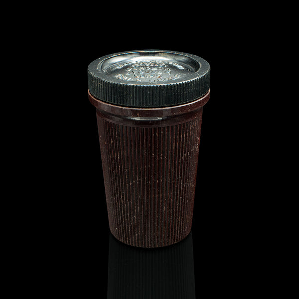 Vintage Match Pot, English, Bakelite, Bryant & May Matchstick Case, Circa 1930