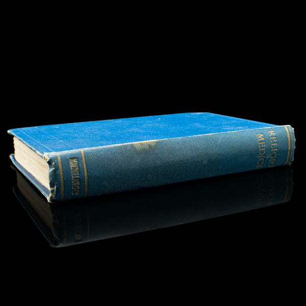 Antique Book, Religio Medici, Sir Thomas Browne, English Language, Dated 1915