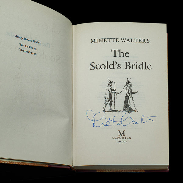 Set Of 6 First Edition Novels by Minette Walters, Signed, English, Hard Bound