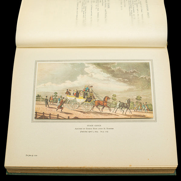 Vintage Book, The Story of British Sporting Prints, English, Limited Run, 1929