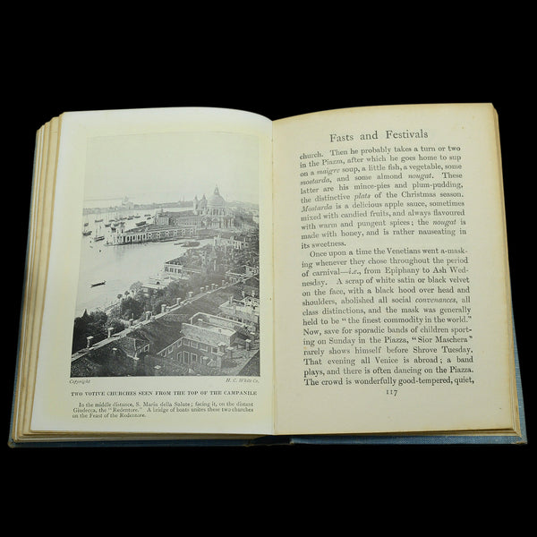 Antique Guide Book Things Seen in Venice, English Language, Travel, Dated 1923