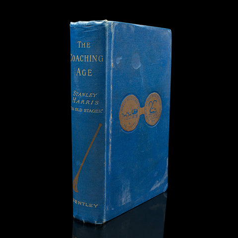 Antique Book, The Coaching Age, Stanley Harris, English, Hard Bound, Victorian