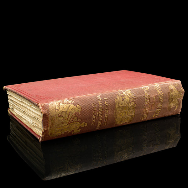 Antique Book in Case, Hillingdon Hall or the Cockney Squire, English, Victorian