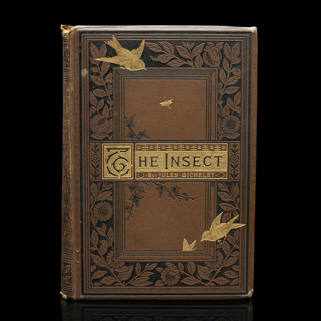 First Insects Book Antique Book, The Insect, Jules Michelet, English, Nature Reference ...