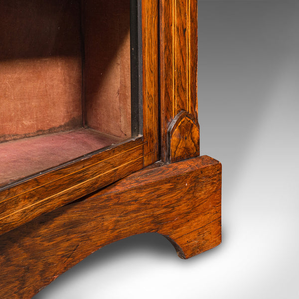 Antique Double Pier Cabinet, English, Glazed Display Cupboard, Regency, C.1820