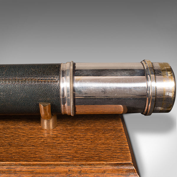 Antique 2 Draw Telescope, English, Chromed Brass, Terrestrial, Astro, Victorian