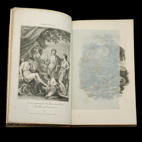 Antique Book, Thoughts on Hunting by William Beckford, English, Georgian, 1810