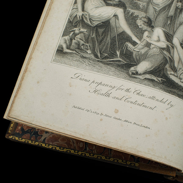 Antique Book, Thoughts on Hunting by William Beckford, English, Georgian, 1810