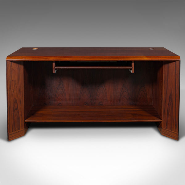 Vintage Secretary's Desk, Danish, Narrow Office Table, Sibast Mobel, Circa 1970