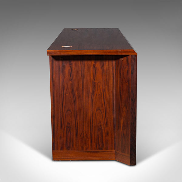 Vintage Secretary's Desk, Danish, Narrow Office Table, Sibast Mobel, Circa 1970