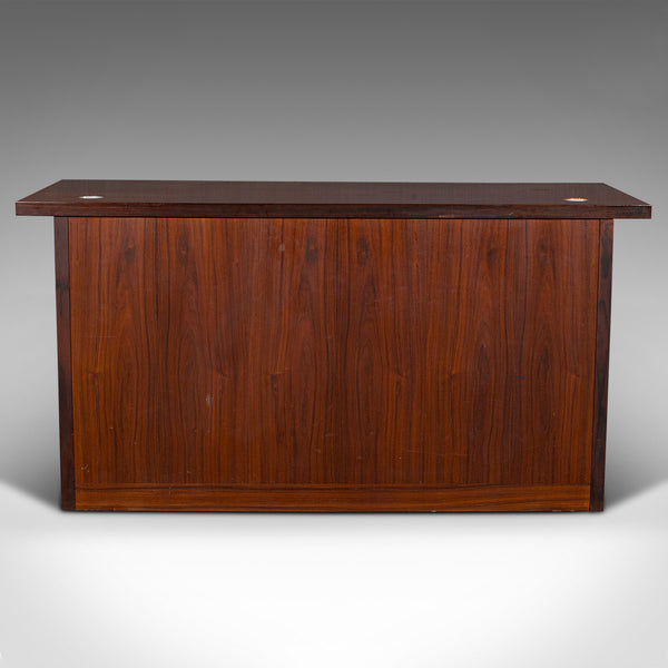 Vintage Secretary's Desk, Danish, Narrow Office Table, Sibast Mobel, Circa 1970