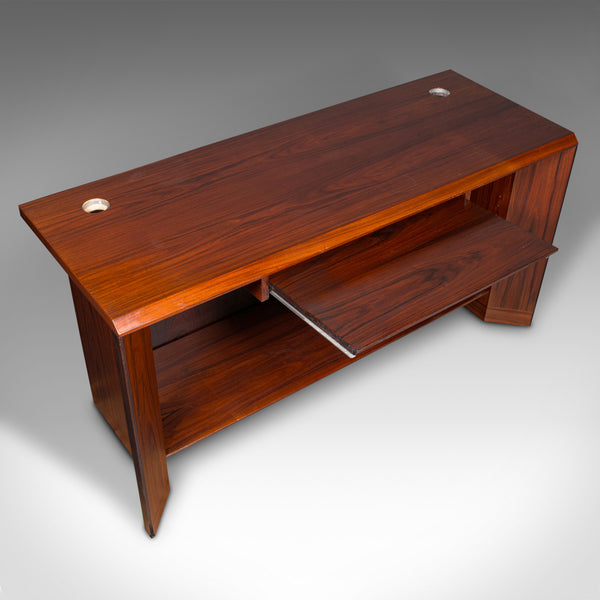 Vintage Secretary's Desk, Danish, Narrow Office Table, Sibast Mobel, Circa 1970