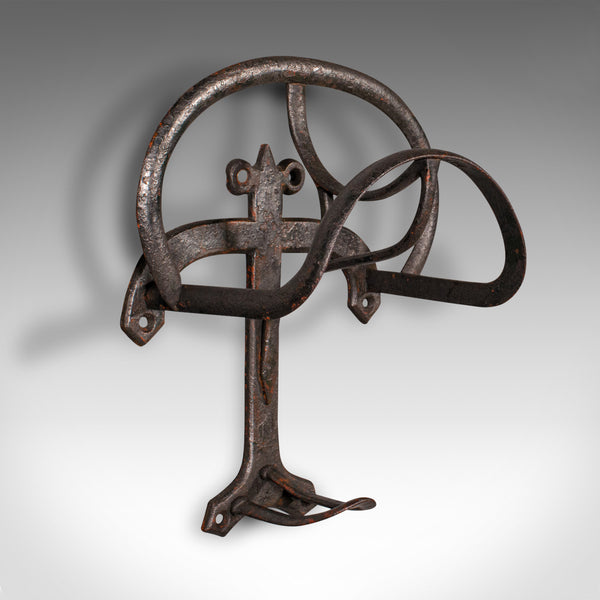 Pair Of Antique Equestrian Saddle Racks, English, Stables, Tack Rest, Victorian