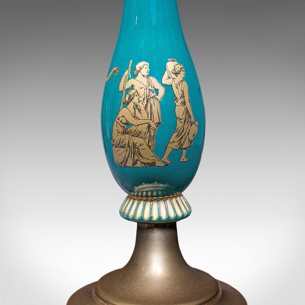 Vintage Three Branch Table Lamp, English, Accent Light, Neoclassical Revival
