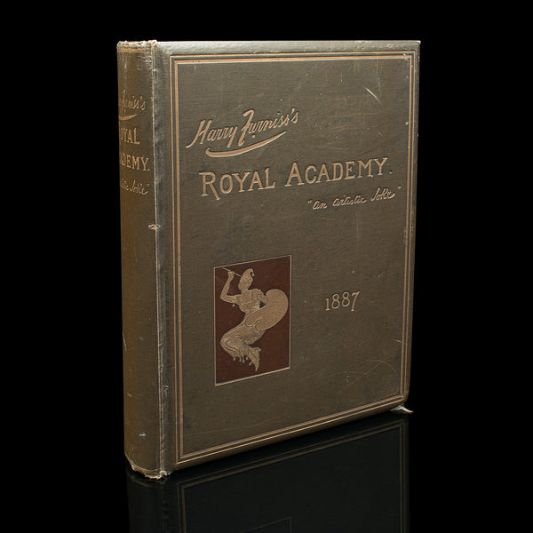 Antique Arts Book, Royal Academy, Harry Furniss, English, Exhibition, Victorian