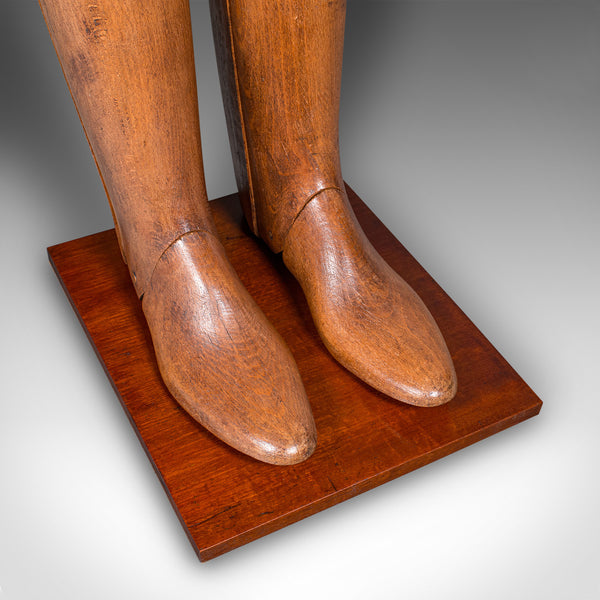 Antique Bootmaker’s Display, English, Beech, Riding Boot Stretcher, Edwardian