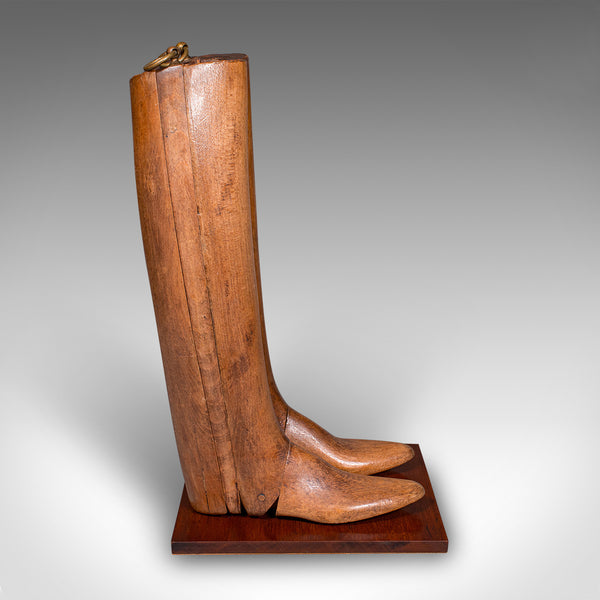 Antique Bootmaker’s Display, English, Beech, Riding Boot Stretcher, Edwardian