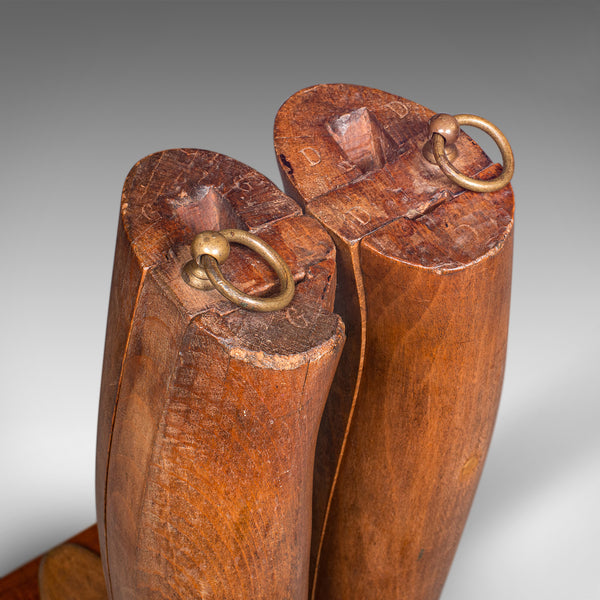Antique Bootmaker’s Display, English, Beech, Riding Boot Stretcher, Edwardian