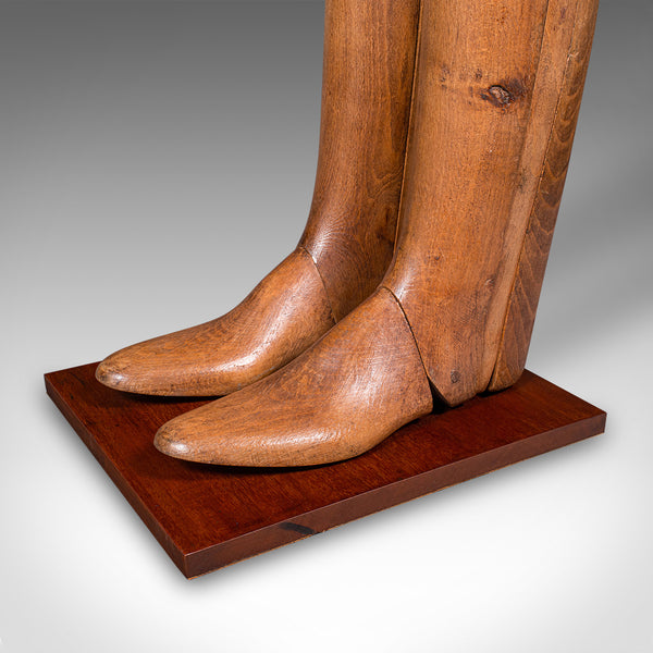 Antique Bootmaker’s Display, English, Beech, Riding Boot Stretcher, Edwardian