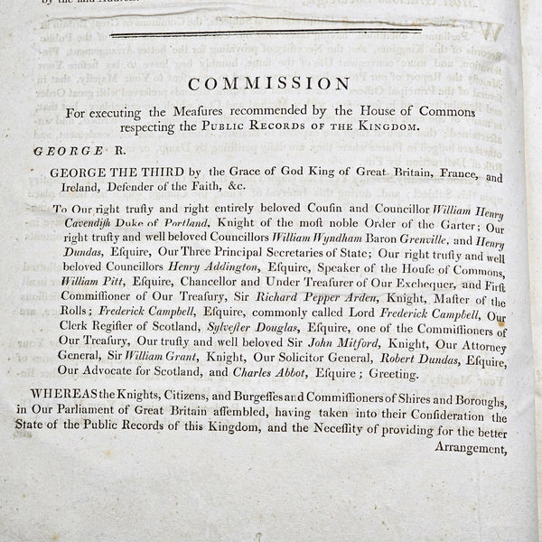 Antique Reference Book, Calendarium Inquisitionum Post Mortem, Latin, Georgian