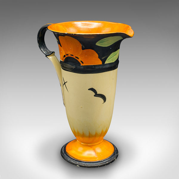 Vintage Serving Jug, English, Ceramic Pourer, Art Deco, Early 20th Century, 1930
