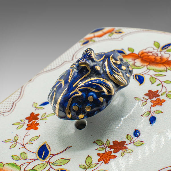 Antique Kitchen Cheese Keeper, English, Ceramic, Butter Dish, Edwardian, C.1910
